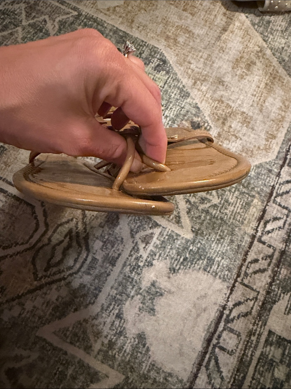 Women's Nude Tory Burch Miller - Picture 2 of 7